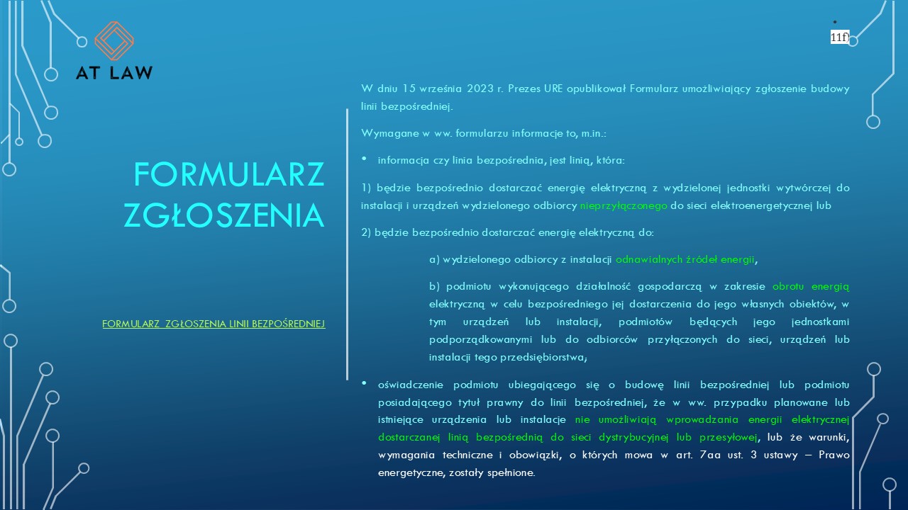 linia bezpośrednia kancelaria AT LAW